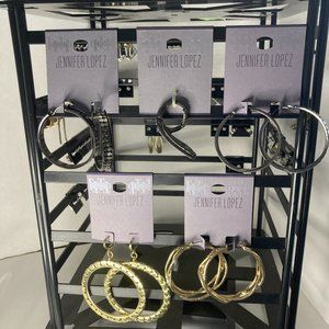 Lot of 5 - NWT Jennifer Lopez Earrings & Ring from Kohl's - Retail $106 - Disc.